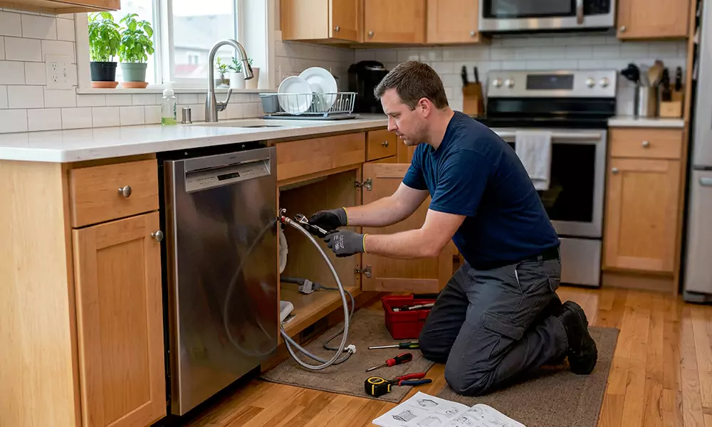 Dishwasher Installation in Solana Beach, CA